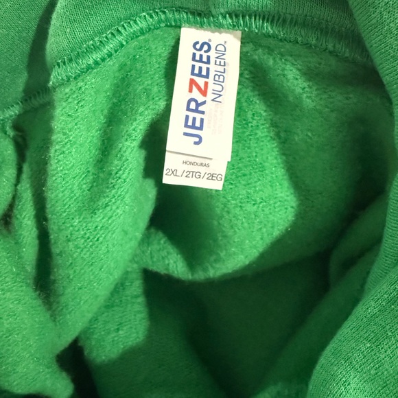 Abby Lee Dance Company  Jerzees Green Women's Sweater - Picture 5 of 5